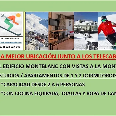 Todosierranevada Zona Baja - Montblanc Vistas A La Montana - Junto A Telecabinas * Sierra Nevada